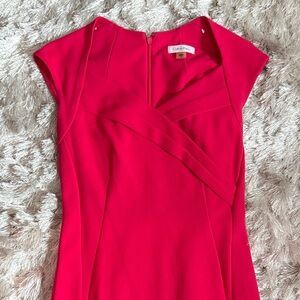 Calvin Klein Pink Sheath Dress